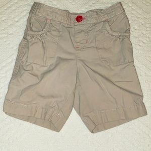 Jumping Beans khaki shorts, size 5
